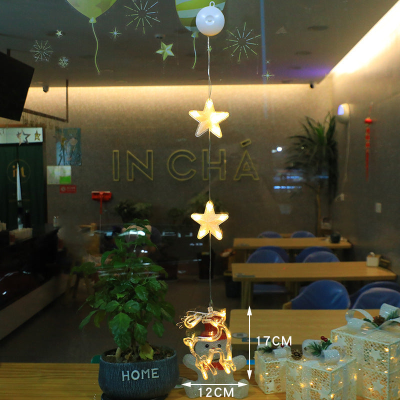 Christmas LED Light Star Xmas Tree Hanging | Yazijico™