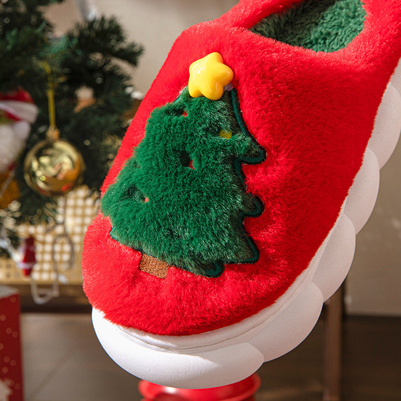 Christmas Tree Women's Home Slippers | Yazijico™ 