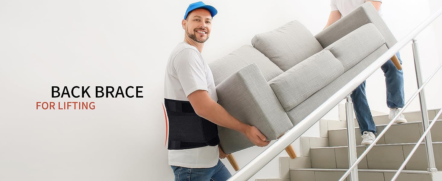 Back Brace For Lower Back Pain Relief | Yazijico™ 