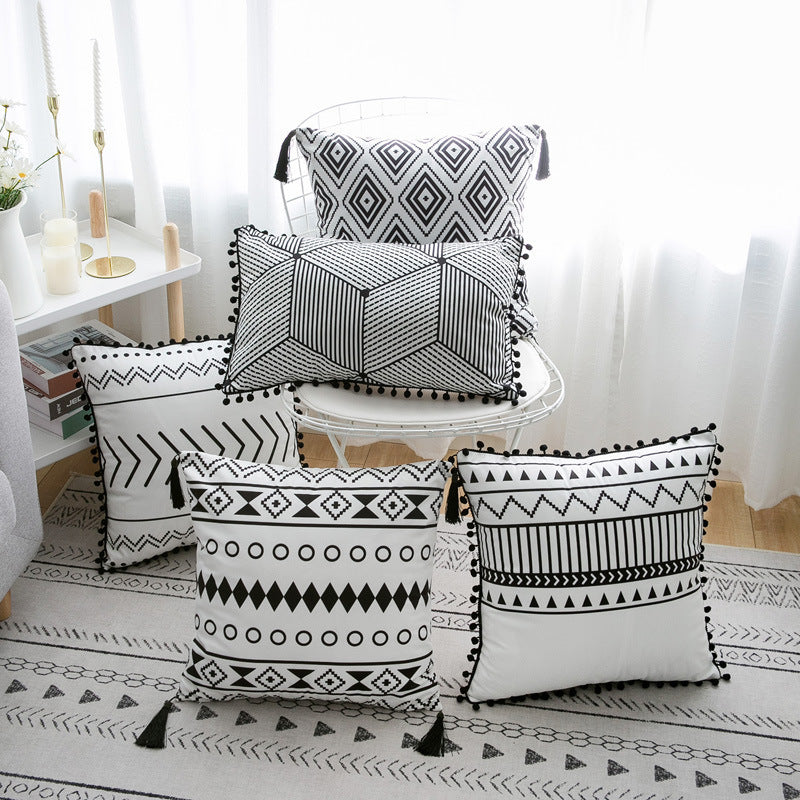 Yazijico™ Bohemian National Throw Pillow Pillow