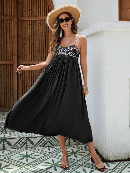 Women's Bohemian Maxi Dress Rayon| Yazijico™ 