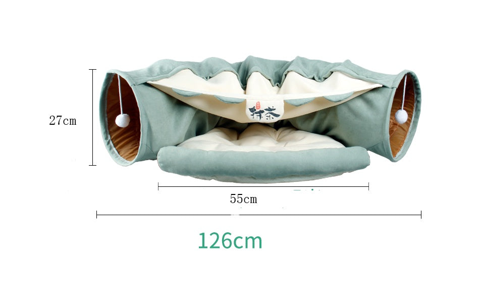 Pet Cats Tunnel Interactive Play Toy Yazijico™