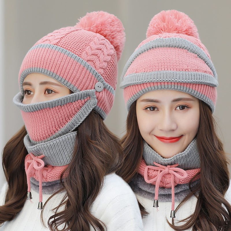 Cute and warm ladies cycling ear caps | Yazijico™ 