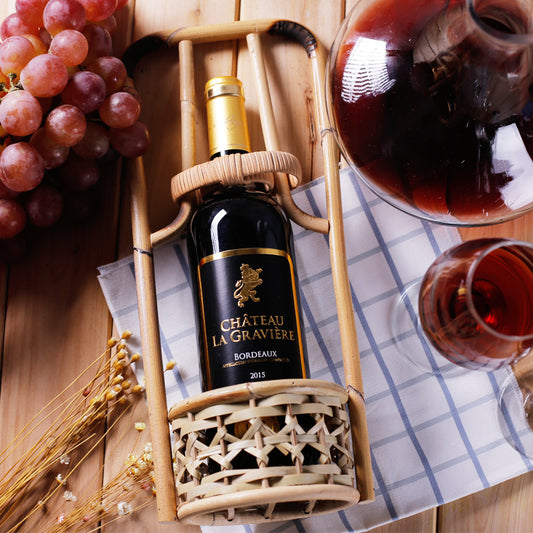 Hand-made bamboo wine rack | Yazijico™ 