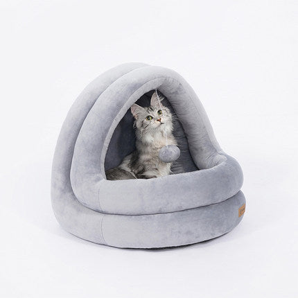 Lits de maison pour chat de haute qualité, tapis de canapé pour chatons et animaux de compagnie | Yazijico™