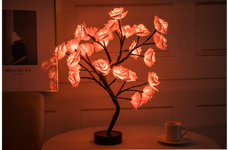 Yazijico™  Rose Flower Lamp USB Battery - Yazijico™ 