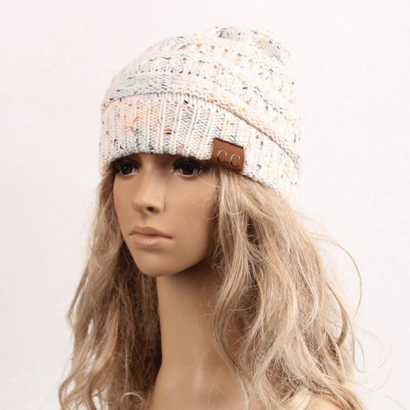 Women's Hats Knitted horsetail wig winter | Yazijico™