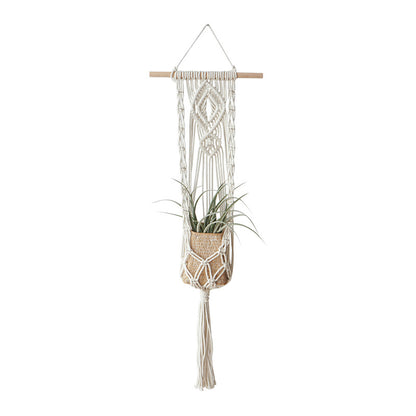 Hand made hanging basket tapestry | Yazijico™ 