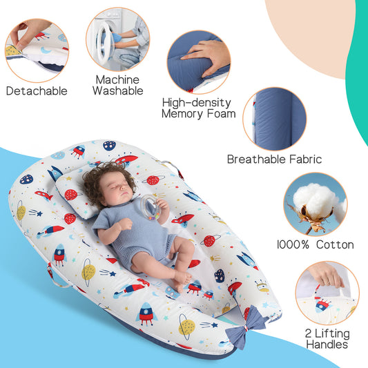 Baby's Crib pure Cotton Sleeve | Yazijico™