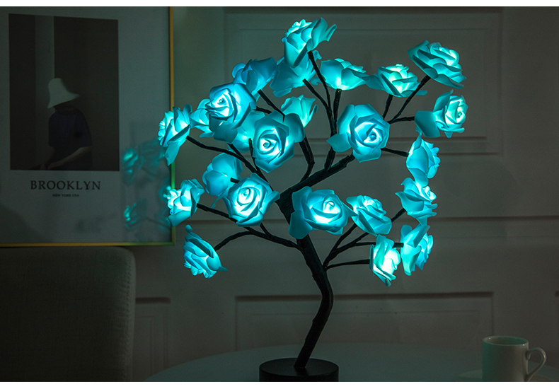 Yazijico™  Rose Flower Lamp USB Battery - Yazijico™ 