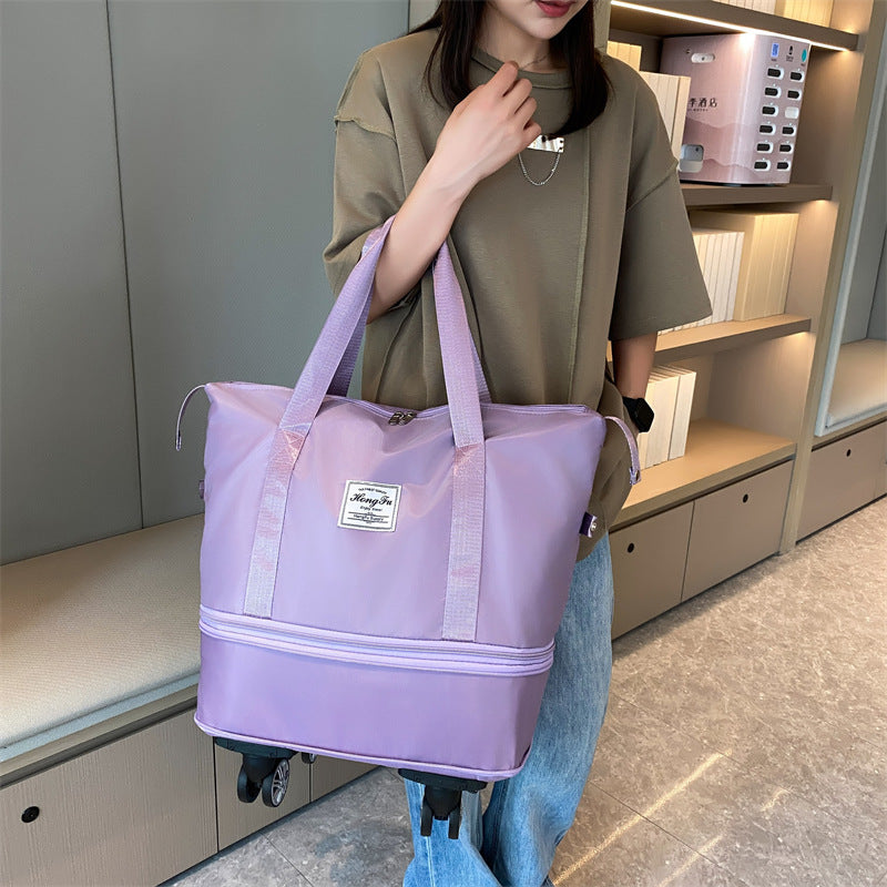 Travel Bag With Double-layer Dry And Wet   Yazijico™ 