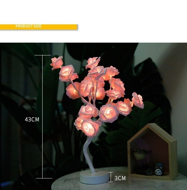 Yazijico™  Rose Flower Lamp USB Battery - Yazijico™ 