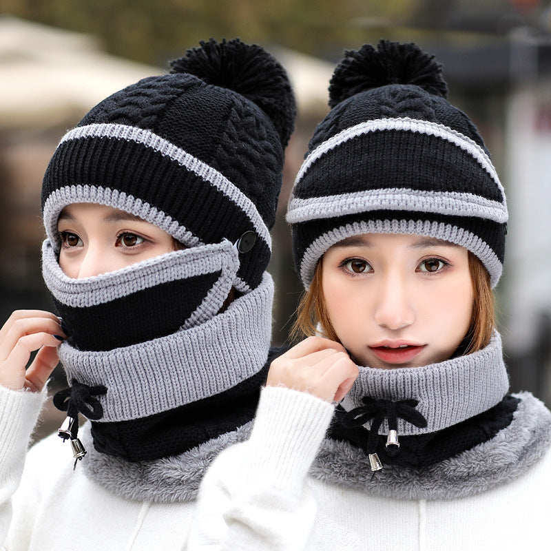 Cute and warm ladies cycling ear caps | Yazijico™ 