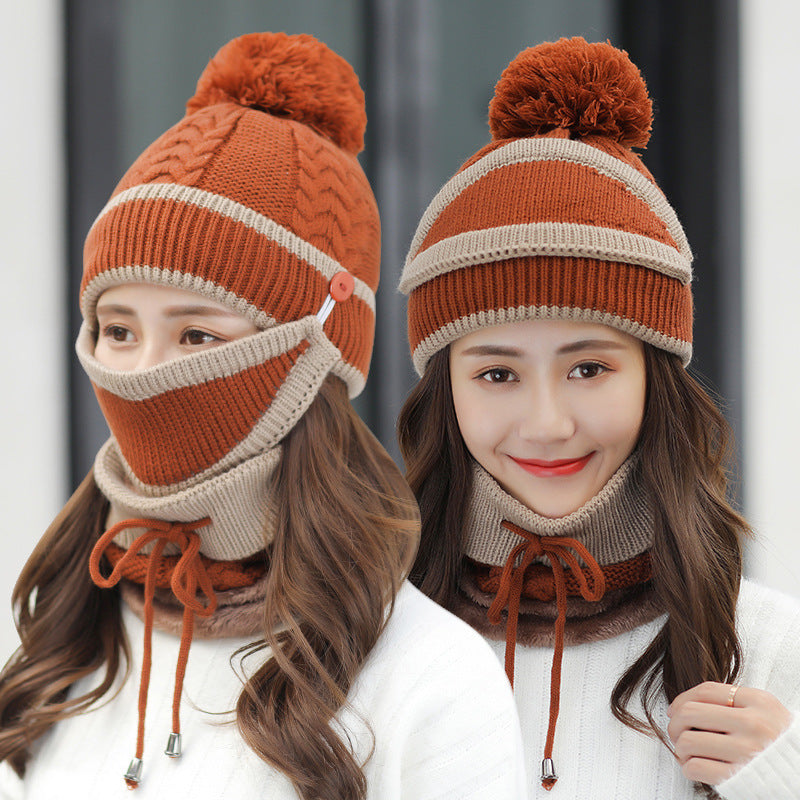 Cute and warm ladies cycling ear caps | Yazijico™ 