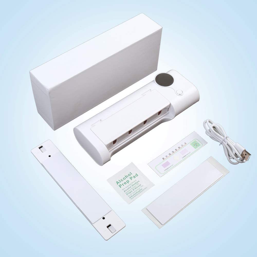 Toothbrush disinfector with UV light  Yazijico™
