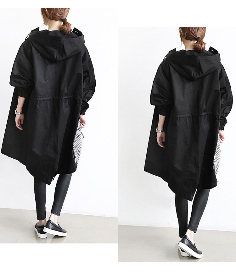 Jacket Casual Loose Button Pockets Hooded |  Yazijico™