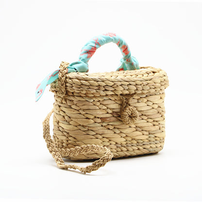 Hand Made Straw Handbag Beach Bag | Yazijico™