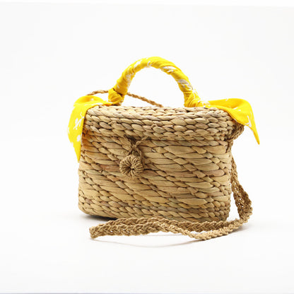 Hand Made Straw Handbag Beach Bag | Yazijico™