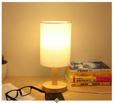 Yazijico™ Wooden Room Light Lamp Usb - Yazijico™ 