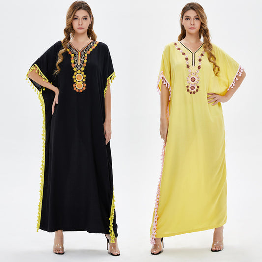 Middle East , Europe, America Printed Dress