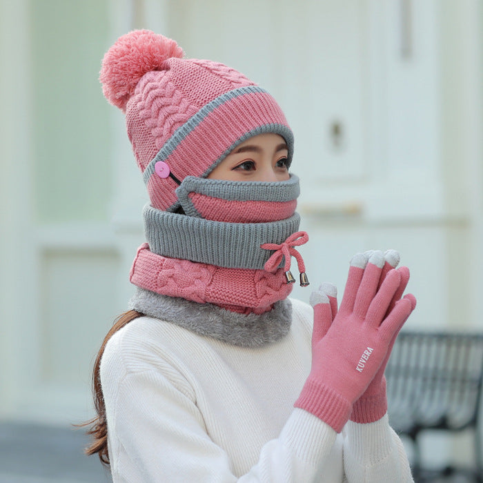 Plus velvet thick bib mask Fashionable  | Yazijico™