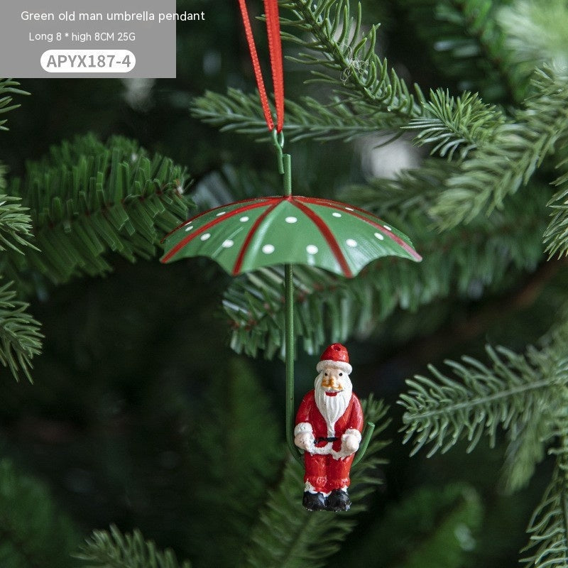 Nordic Iron Christmas Hot Air Balloon Parachute | Yazijico™ 