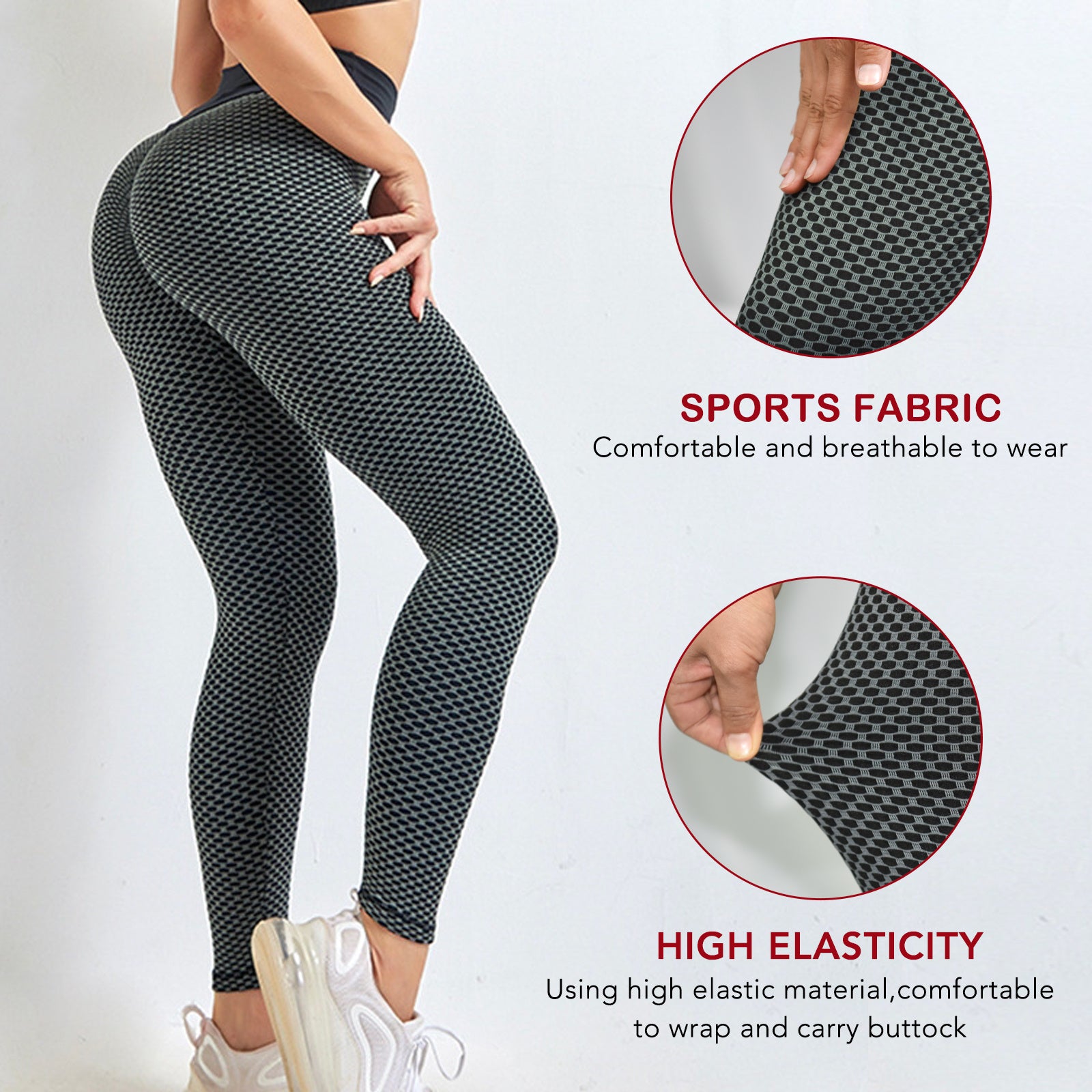 Leggings Women Butt Lifting Workout Tights | Yazijico™ 