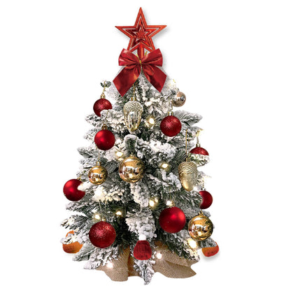 2ft Mini Christmas Tree With Light Artificial Small Tabletop | Yazijico™