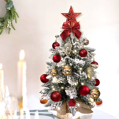 2ft Mini Christmas Tree With Light Artificial Small Tabletop | Yazijico™