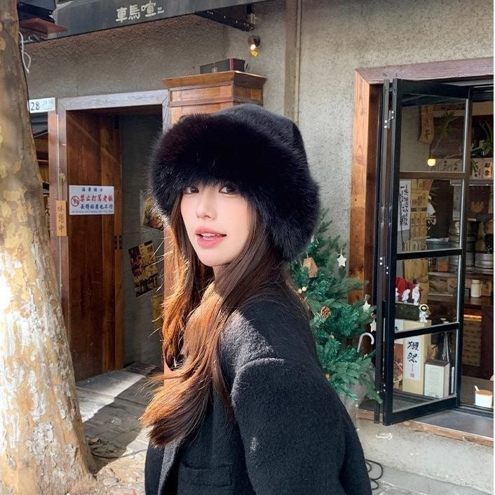 Mink-like Hat Female Warm Ear Protection | Yazijico™ 