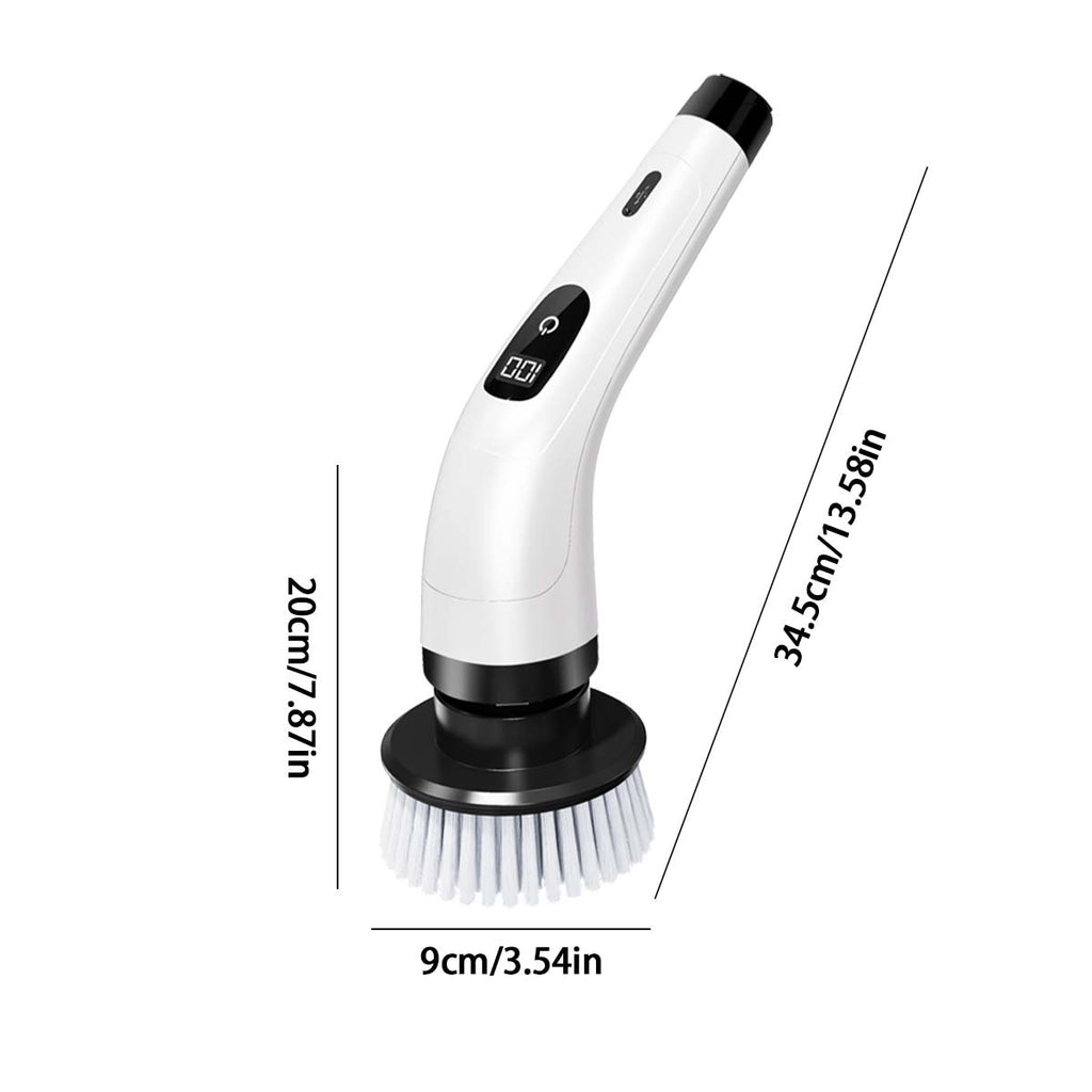 Motorized Rotary Scrubber Power Scrubber Cordless | Yazijico™
