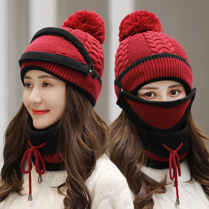 Cute and warm ladies cycling ear caps | Yazijico™ 