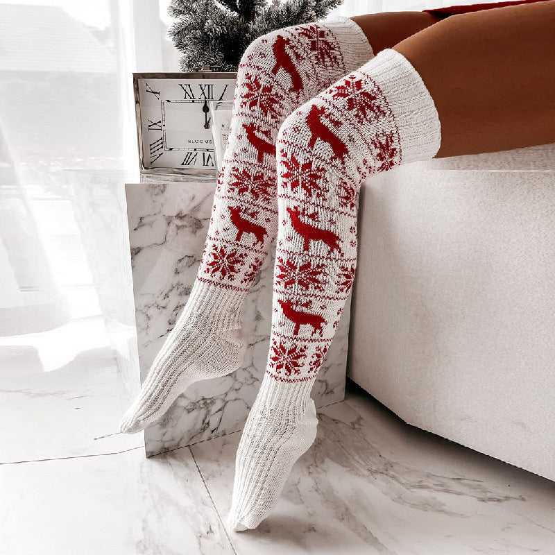 Christmas Warm Knitted Women Stocking  | Yazijico™ 