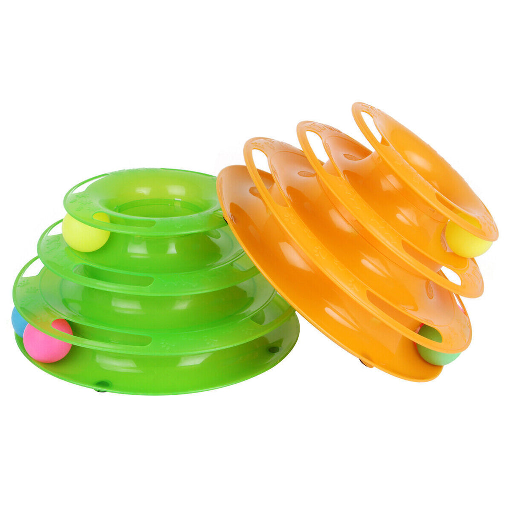 Pet Cat Crazy Ball Disk Interactive Toys| Yazijico™ 