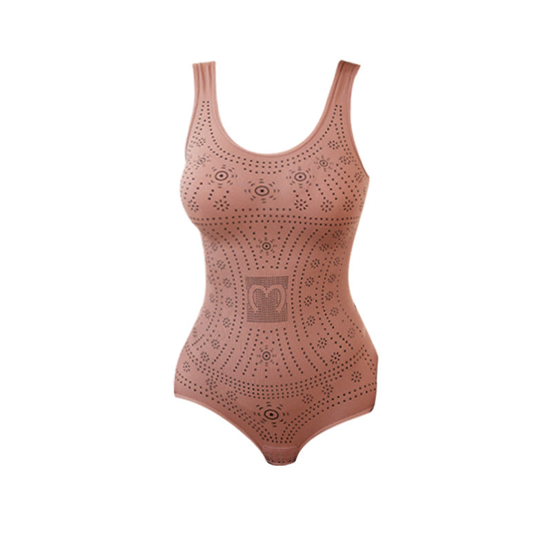 Belly Contracting Triangle Breasted Underwear | Yazijico™