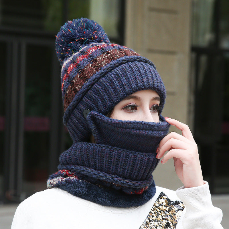 Women's  hats warm thick woolen hat | Yazijico™ 