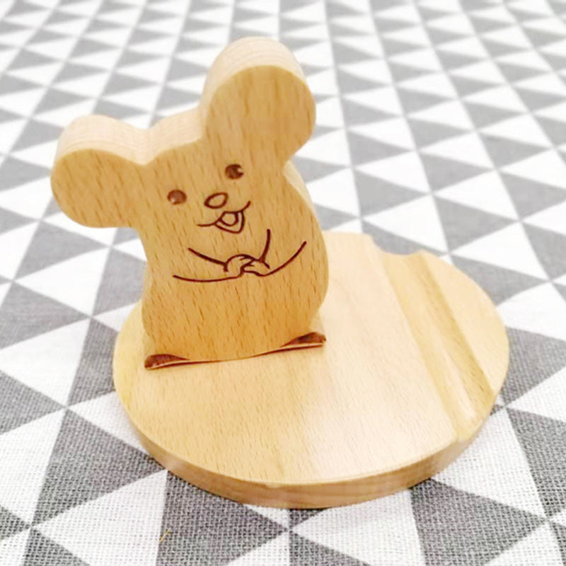 Creative  Mobile Back With Coin Wood | Yazijico™