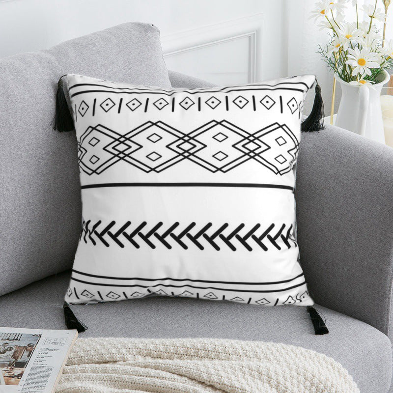 Yazijico™ Bohemian National Throw Pillow Pillow