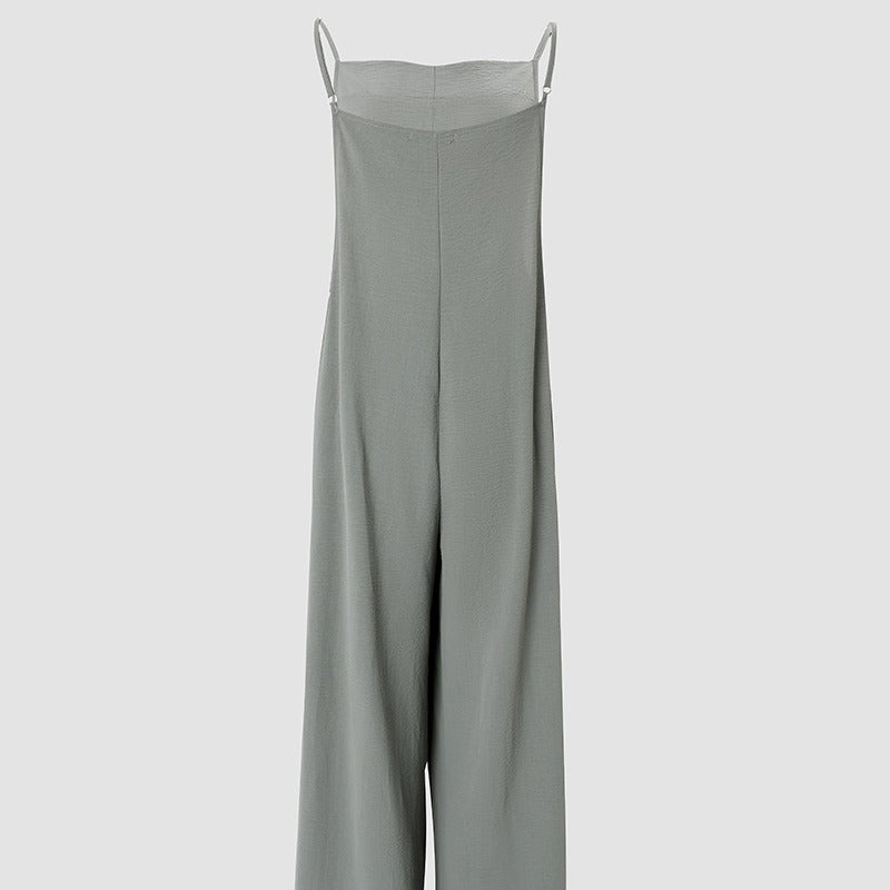 Women's Sleeveless Jumpsuit Overalls Summer Beach Trousers| Yazijico™ 