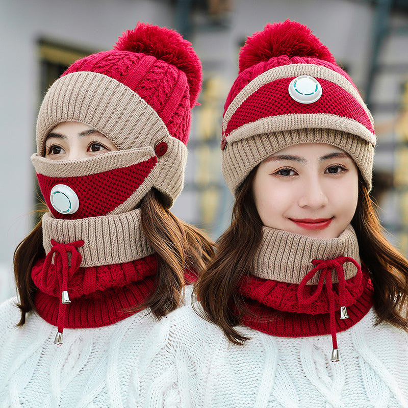 Cute and warm ladies cycling ear caps | Yazijico™ 