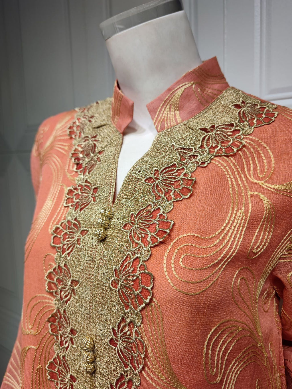 Robe trapèze musulmane printemps-été du Moyen-Orient | Yazijico™