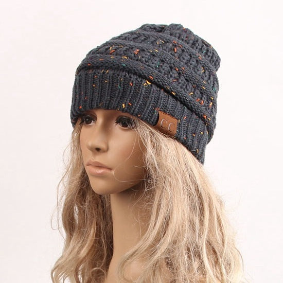 Women's Hats Knitted horsetail wig winter | Yazijico™ 