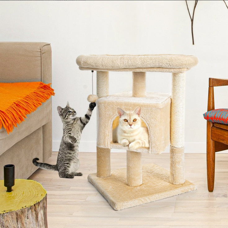 Cat Tree Tower Condo Plush Perch | Yazijico™ 