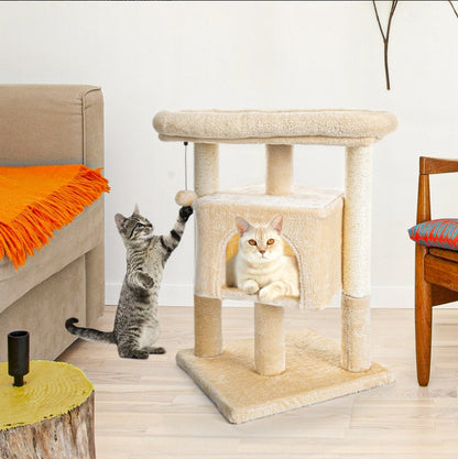 Cat Tree Tower Condo Plush Perch | Yazijico™ 