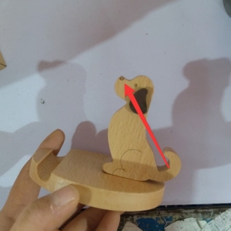 Creative  Mobile Back With Coin Wood | Yazijico™ 