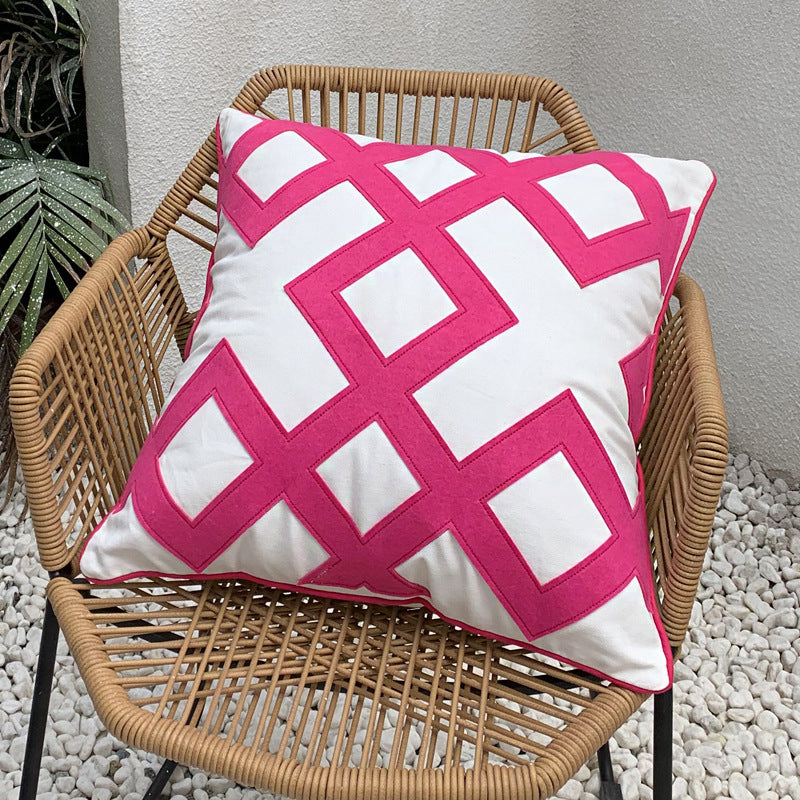 Hand-made embroidery  retro sofa pillow | Yazijico™