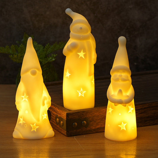 Christmas Night Lights Lamp LED Candle Light | Yazijico™ 