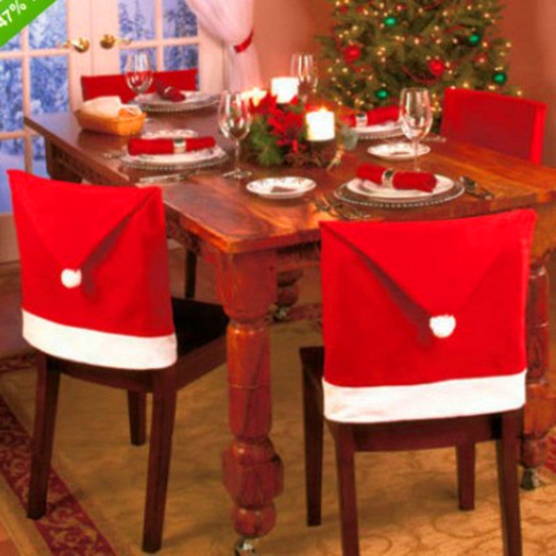 Christmas Chairs and table Set decorated  | Yazijico™ 