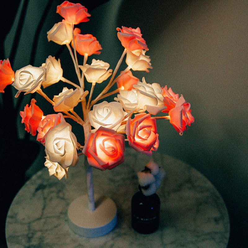 Yazijico™  Rose Flower Lamp USB Battery - Yazijico™ 