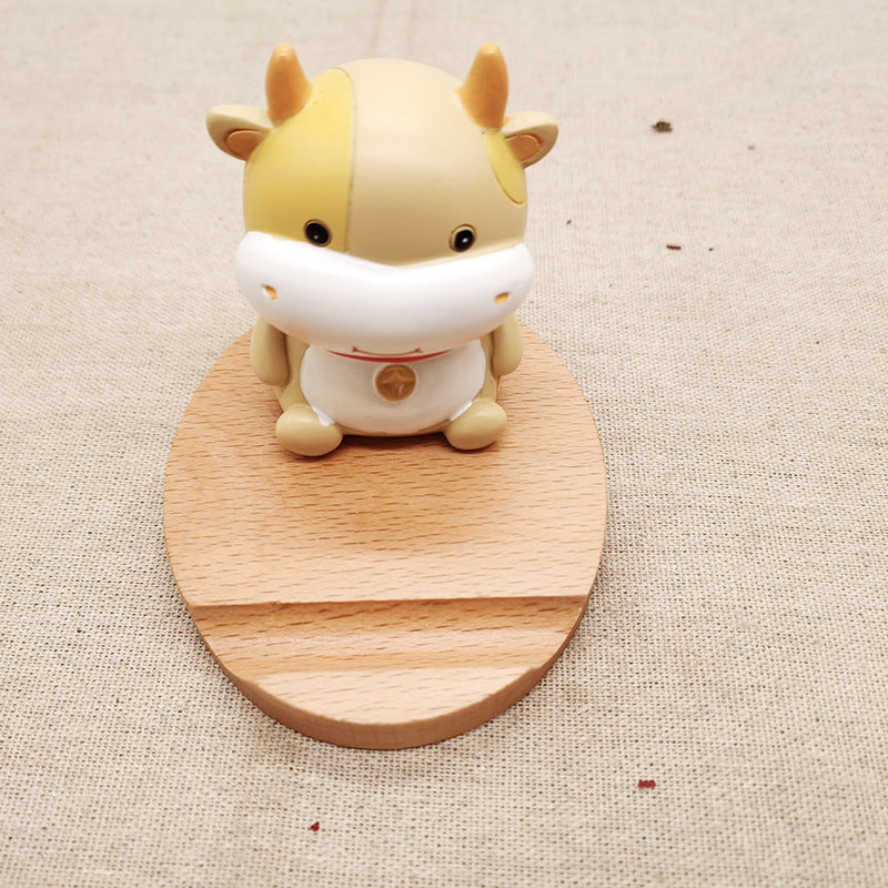 Creative  Mobile Back With Coin Wood | Yazijico™